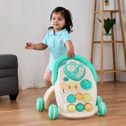Supples Baby Walker with Music, LED Lights & Handle