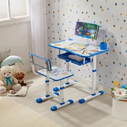 Supples Kids Adjustable Study Table Set
