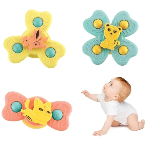 Image of Supreme Deals® Spinning Bath Toy 3Pcs