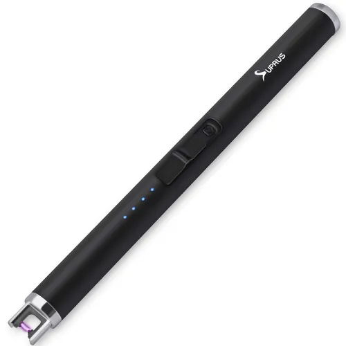 Image of SUPRUS Lighter Electric Candle USB Type C Rechargeable Lighter with Upgraded LED