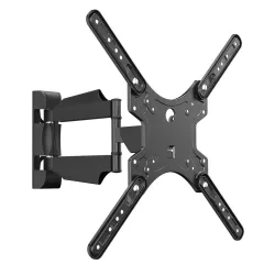 Suptek MAFD-L400 Swivel and Tilt Adjustable TV Wall Mount for 32-55 inch TVs, VESA up to 400x400mm