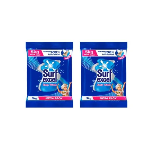 Image of Surf Excel Easy Wash Detergent Powder 5 kg (Pack of 2)