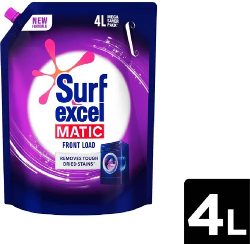Image of Surf Excel Matic Front Load Liquid Detergent 4L