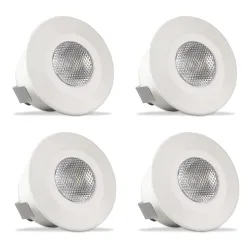 Surya 2W LED Prime SPOT Light, Ceiling SPOT Light (Pack of 4)