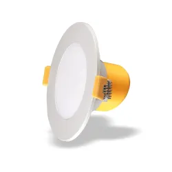 Surya 6W Moon PRO LED DOWNLIGHTER, Recessed LED Downlight for Ceiling, LED Ceiling Light for Home & Hall, White, Medium,