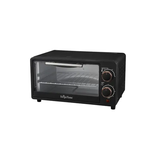 Image of Surya Flame ZOLO 10 Ltr Oven Toaster Griller (OTG) Black