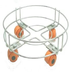 Surya malwa Gas Cylinder Trolley (Silver)