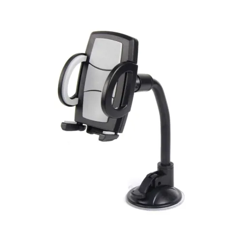 Image of Suzec Gravity Car Phone Mount, Washable Strong Sticky Gel Pad with One-Touch Design Dashboard (Black)
