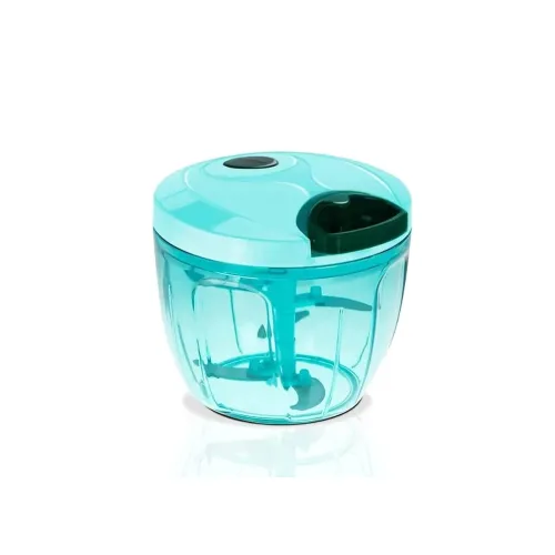 Image of Suzec Manual Stainless Steel Compact Extra Sharp Hand Held Vegetable Cutter Chopper/Slicer with 5 Blades (750 ml)