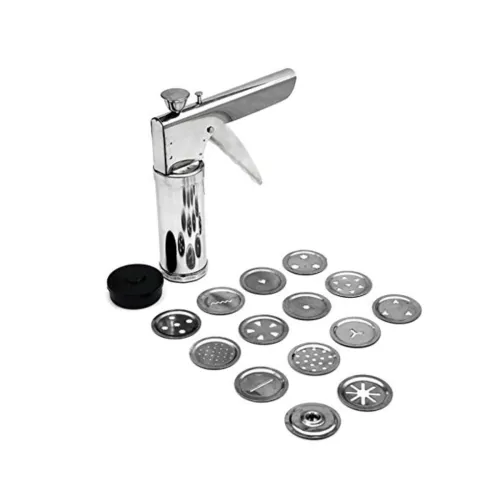 Image of Suzec Stainless Steel Bhujiya Maker Press 15-Pie