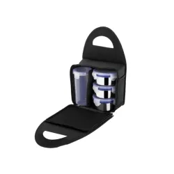 Suzec Stainless Steel Airtight Lunch Box Set (4 Pcs)