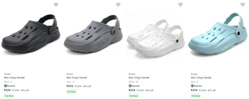 Image of Svaar Men’s Sandals & Floaters upto 81% Discount