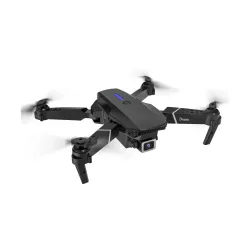 SWA MI Foldable Drone with Camera | 1 Battery WiFi FPV RC Quadcopter | Altitude Hold Headless Mode One Key Take Off | 2.4GHz Remote Control | Black