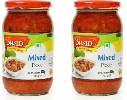 SWAD Delicious and Tangy Mixed Pickle (2 x 400 g)