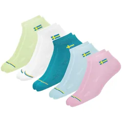 SWAGR Women Cotton Ankle Socks,PO5