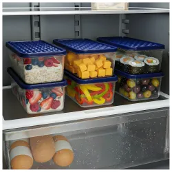 Swapkart 1200ML Airtight Containers (6pc)