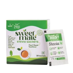 Sweetmate Stevia Sachets, 30 Count