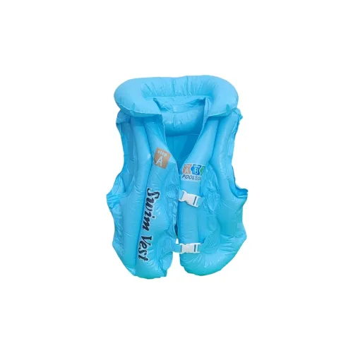 Image of Swim Vest for Children Inflatable Pool Safety Vest with Buckles Ages 3-12 Years 