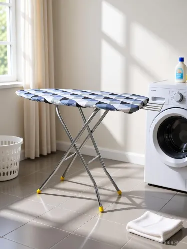 Image of SWINGISH wooden Self Standing Folding Ironing Board