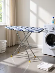 SWINGISH wooden Self Standing Folding(Color May Vary, Multi-Color) Ironing Board