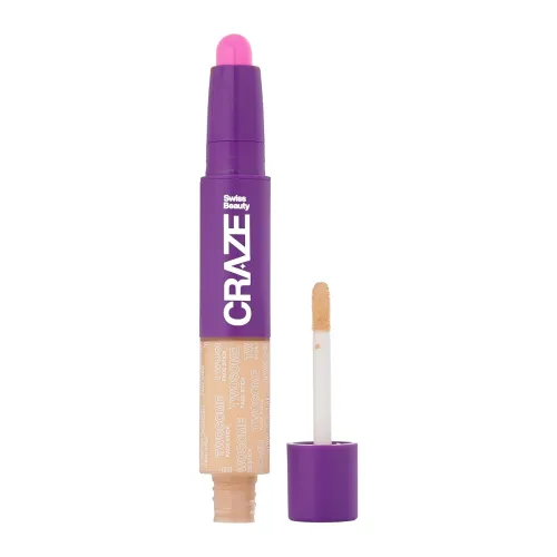 Image of Swiss Beauty CRAZE 2-in-1 Concealer Blush Stick