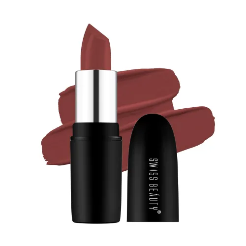 Image of Swiss Beauty Pure Matte Creamy Lipstick 