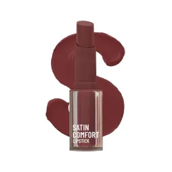 Swiss Beauty Satin Comfort Lipstick – Brown Bean (3g)
