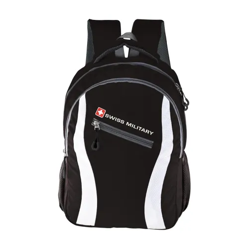 Image of SWISS MILITARY PRIME 16L Black Laptop Backpack