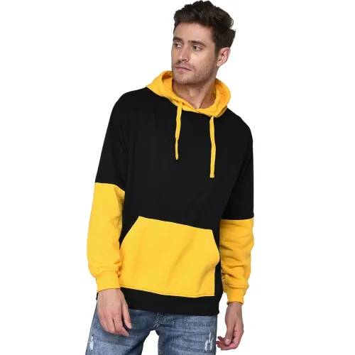 Image of SXV Solid COLOURBLOCKED Sweatshirt Hoodie