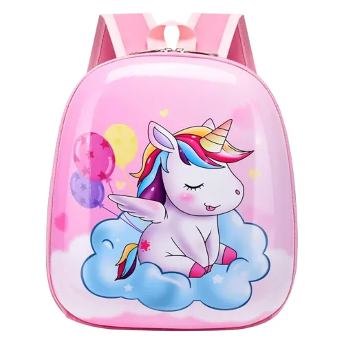 Image of SYGA Children's School Bag Cartoon Backpack Oxford Kids Chest Multi-Purpose Baby Bag for 2-4 Years Kids