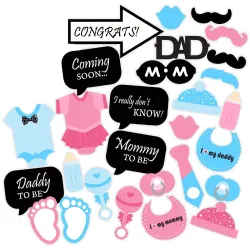 SYGA Party Photo Booth Props (Set of 30)