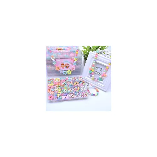 Image of SYGA Plastic Beads Crafts Children's Jewelry Making Kit