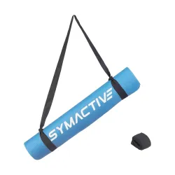 Amazon Brand - Symactive 4mm Anti-Skid Lightweight Sweat/ Dirt Proof EVA Yoga Mat for Gym & Outdoor Workout for Men/ Wom