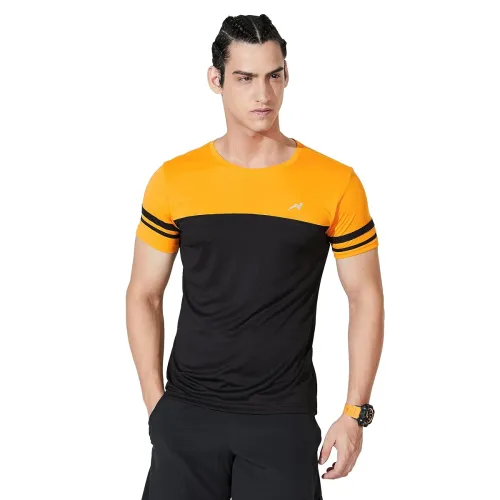 Image of Amazon Brand - Symbol Men's Classic Color Block Sports T-Shirt