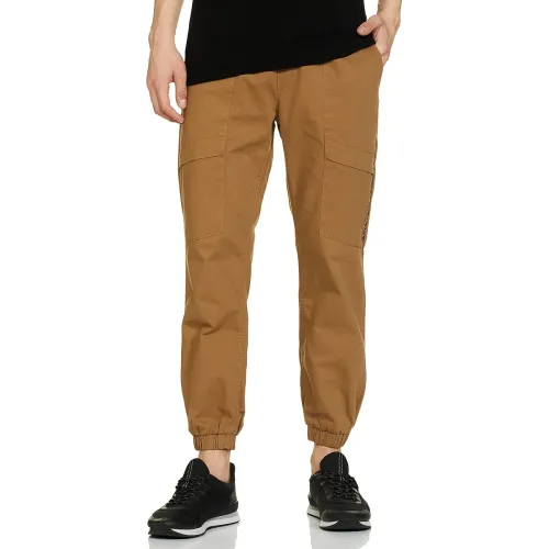 Image of Symbol Men's Stretchable Cargo Jogger Pants