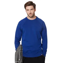 Amazon Brand - Symbol Men Cotton Rich Light Weight Crew Neck Sweatshirt (Regular Fit)