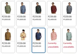 Symbol Men’s Solid Cotton Ethnic Shirt