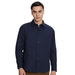 Amazon Brand - Symbol Men's Solid Oversized Cotton Casual Shirt | Plain | Full Sleeve (Available in Plus Sizes)