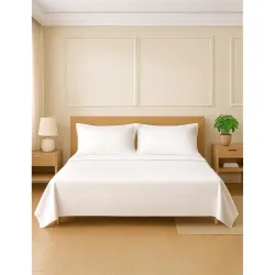 Symbol Premium 100% Pure Cotton Soft Bedsheet 