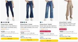 Symbol Womens Jeans Minimum 80% Discount