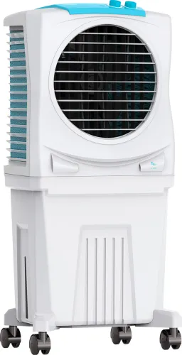 Image of Symphony 40 L Room/Personal Air Cooler with 3 side Honeycomb Cooling Pad CFD Technology Inverter Compatible (White, Blue