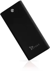 Syska 20000 mAh 18 W Wireless Power Bank (Pearl Black, Lithium Polymer, Fast Charging for Laptop)