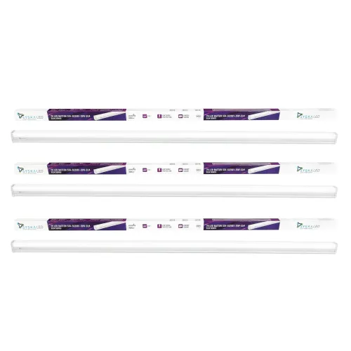 Image of SYSKA SQ2001-20W-SLM 20Watt Slim T5 LED Tubelight (Pack of 3, White)