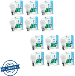 Syska 9 W Basic Standard B22 LED Bulb, Po12