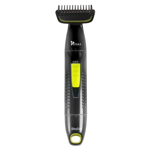 Image of Syska BGT300 UltraTrim Body Groomer (Black Green)
