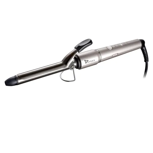 Image of SYSKA HC850 SalonPro 25mm Tong Hair Curler (Silver)