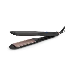 Syska HCM100 SalonFinish Hair Crimper With Cermaic Coating, Wide Plate & PTC Heating Technology (Black)
