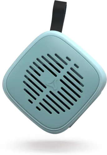 Image of Syska QUBE BS501 5 W Bluetooth Speaker  (Icy Blue, Mono Channel)