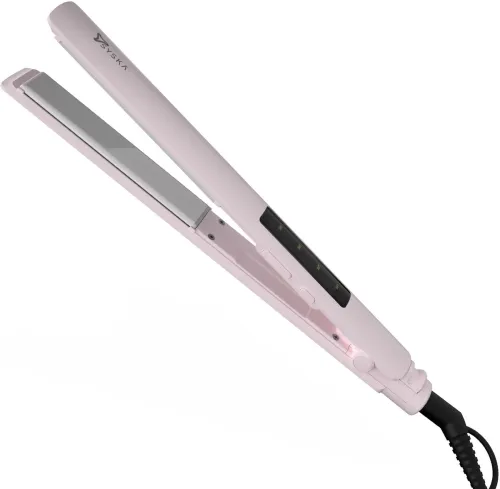 Image of Syska Salon Finish HS6810 Pro Hair Straightener (Pink)