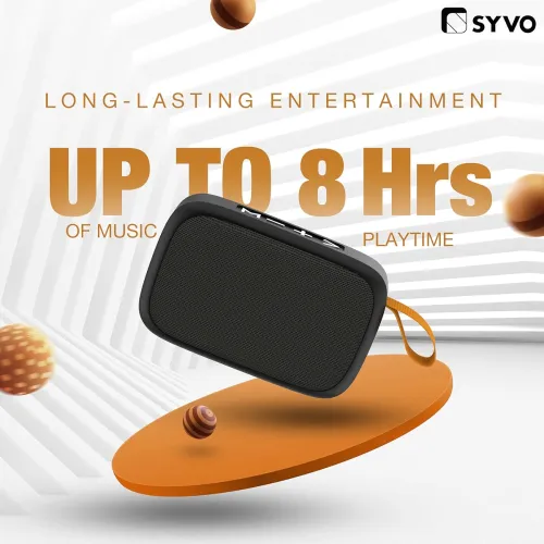 Image of SYVO Soul 100 Bluetooth 5.0 Wireless IPX4 Super Bass, HD Sound, Aluminium Alloy .